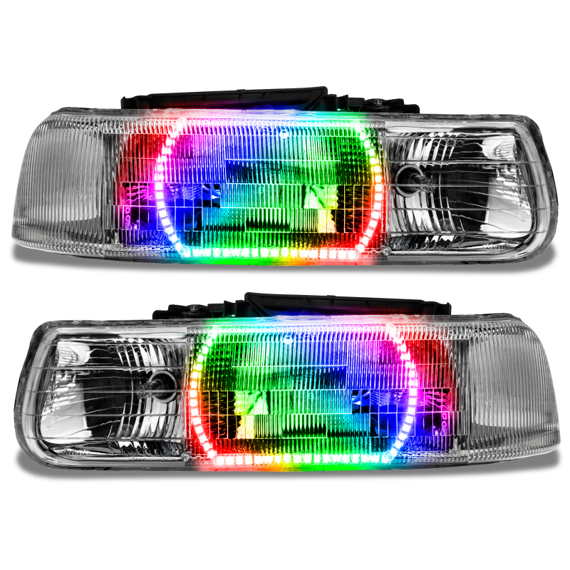 Chevrolet Tahoe Headlight Assembly - ORACLE Lighting - ColorSHIFT w/o Controller - `00-`06